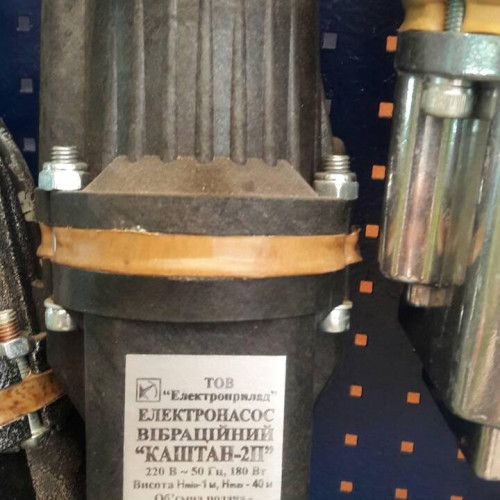 Вібраційний насос Каштан 2 П із верхнім забором води