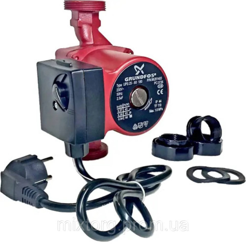 Насос циркуляційний Grundfos — UPS 25/60 — 180 ( Сербія)