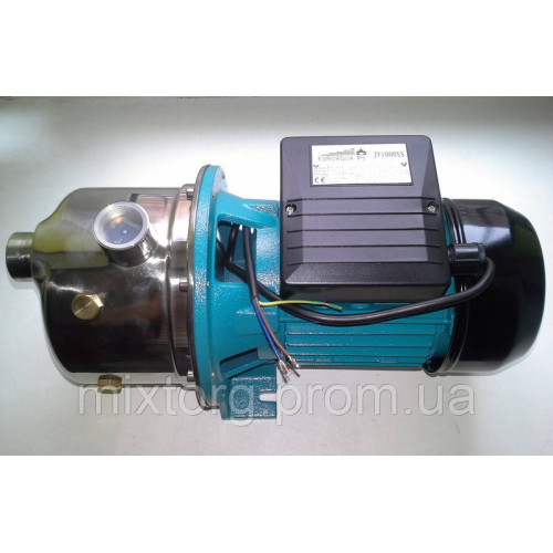 Насос поверхневий EUROAQUA JY 1000 SS потужність 1,1 кВт латунна крильчатка (Польща)