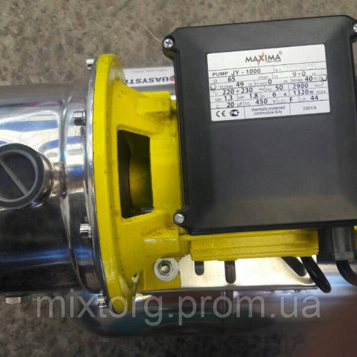 Самовсмоктуючий насос Maxima JY-1000 (нержавійка) 1,3 кВт