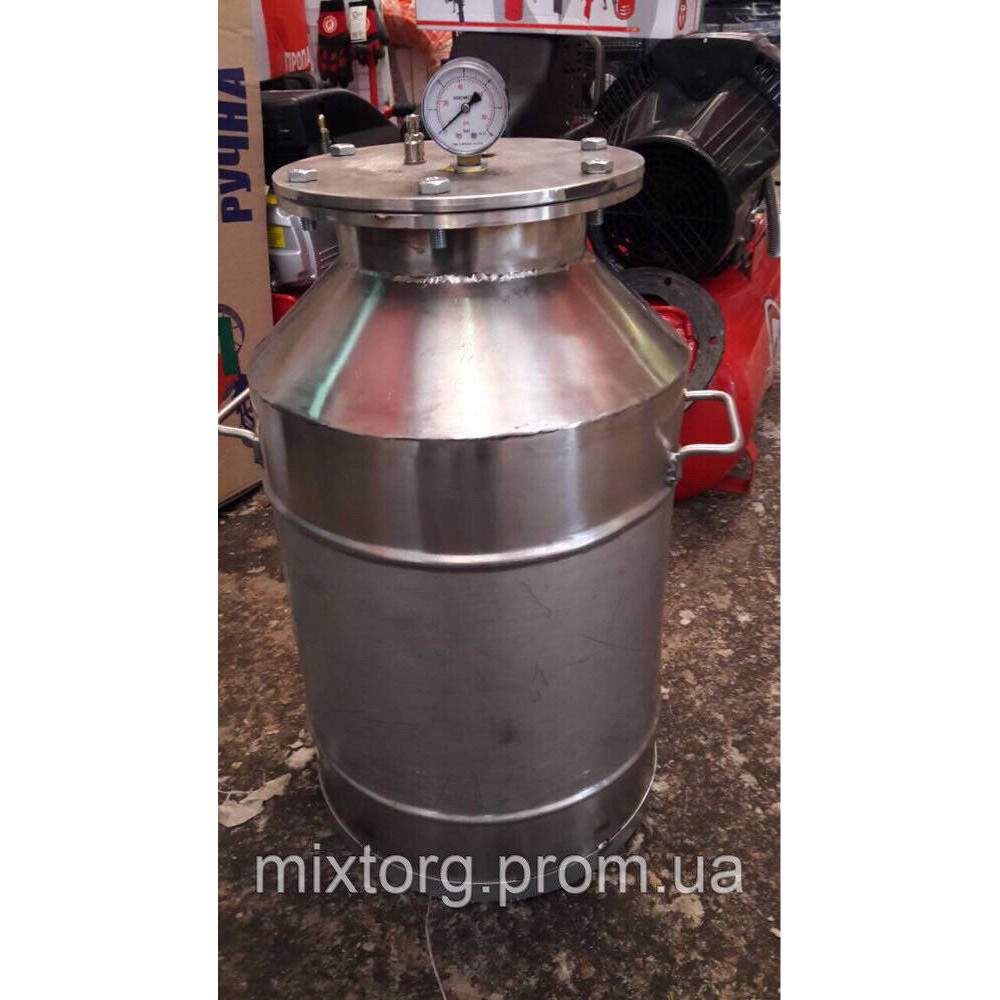Автоклав газовий із неіржавкої сталі на 21 л.б;32 п.л.банок
