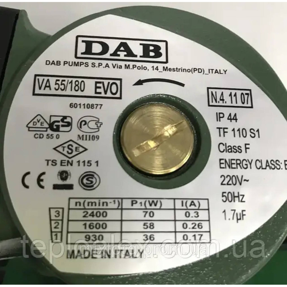 Насос циркуляційний DAB VA 55/80 Оригінал! Італія