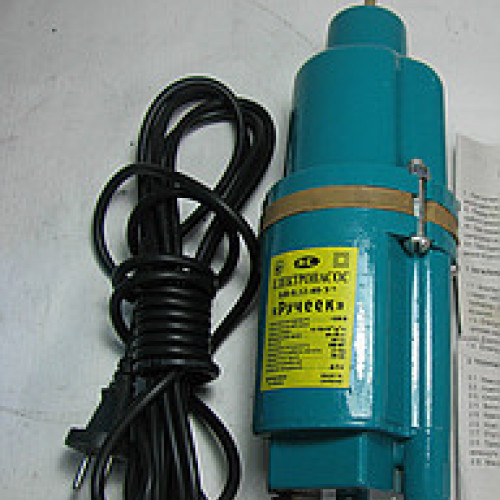 Вібраційний насос Ручек Харківського виробництва з верхнім забором води (оригінал)