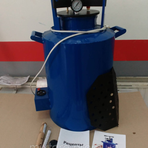 Автоклав для домашнього консервування електричний на 8 літрів або 16 напівлітрових банок