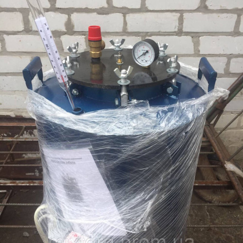 Автоклав цифровий (під 3 л банку) 16-1л; 28-0,5 л;сталь 4 мм,автофарбування