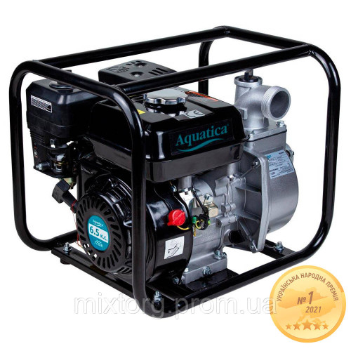 Мотопомпа 7.5 к.с. Hmax 30м Qmax 35м³/год (4-ох тактний) AQUATICA AQ20CX (772531)