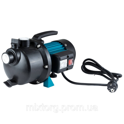 Насос відцентровий самовсмоктуючий 0.8кВт Hmax 38м Qmax 58л/хв пластик LEO EKJ-802P (775307)