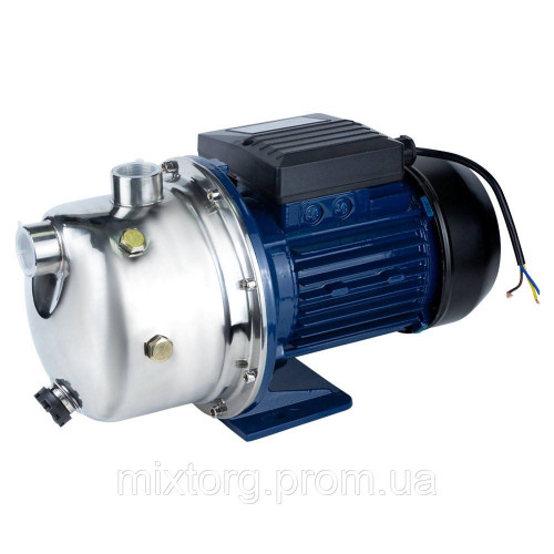 Насос відцентровий самовсмоктуючий 1.1кВт Hmax 48м Qmax 60л/хв нерж WETRON JETS100 (775054)