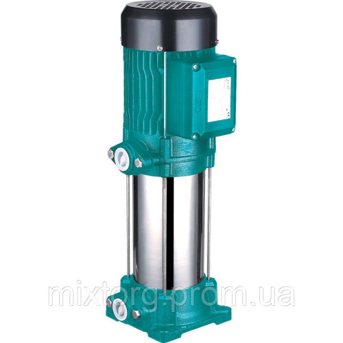 Насос відцентровий багатоступінчастий вертикальний 1.1кВт Hmax 82м Qmax 67л/хв LEO 3.0 EVPm2-7 (775446)