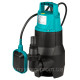 Насос дренажний садовий 0.75кВт Hmax 8м Qmax 233л/мин LEO AKS-751PWH (773248)