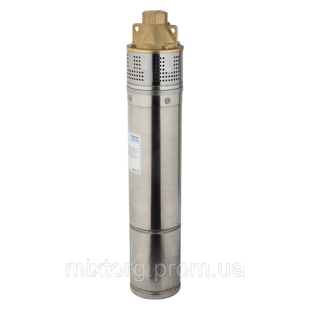 Насос вихровий 0.75кВт H 58(34)м Q 45(20)л/хв Ø96мм 10м кабелю WETRON 4SKmw100M (778331)