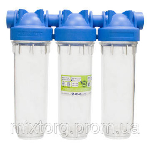 Фільтр магістральний Atlas 10 DP - TRIO 1/2,3/4,1 Italy(преміум якість)