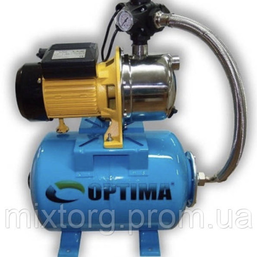 Насосна Станція JET Optima 100S 24 1,1 кВт. нержавіюча сталь. для Свердловини і Колодязі