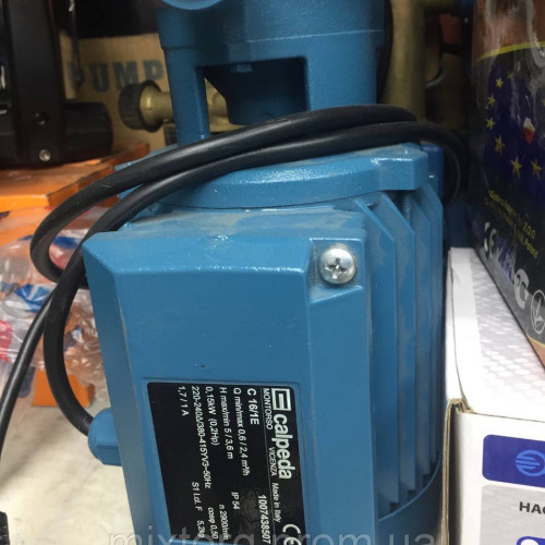 ЦЕНТРОБЕЖНИЙ МОНОБЛОЧНИЙ НАСОС CALPEDA C16/1E (230V)Італія ОРИГИНАЛ