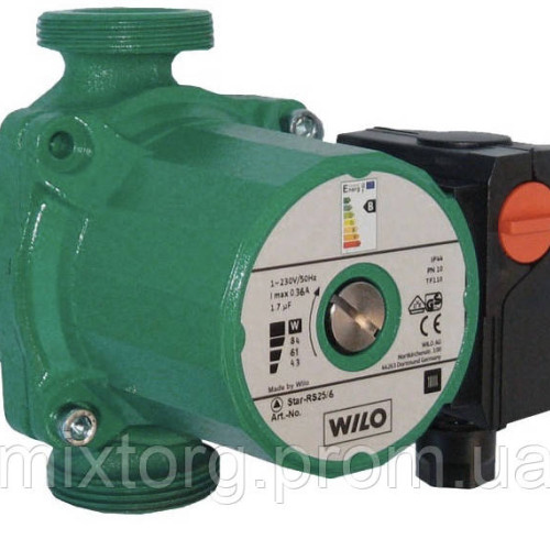 Wilo-Star-RS 25/6 130 циркуляційний насос ОРІГИНАЛ