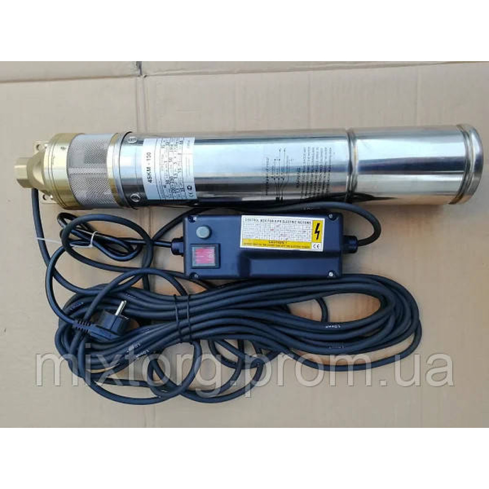 Глибокий насос Євроаква 4SKM-150, напір 98м