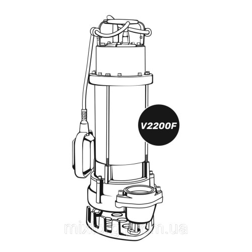 Дренажно-фекальний насос V2200F "NPO"