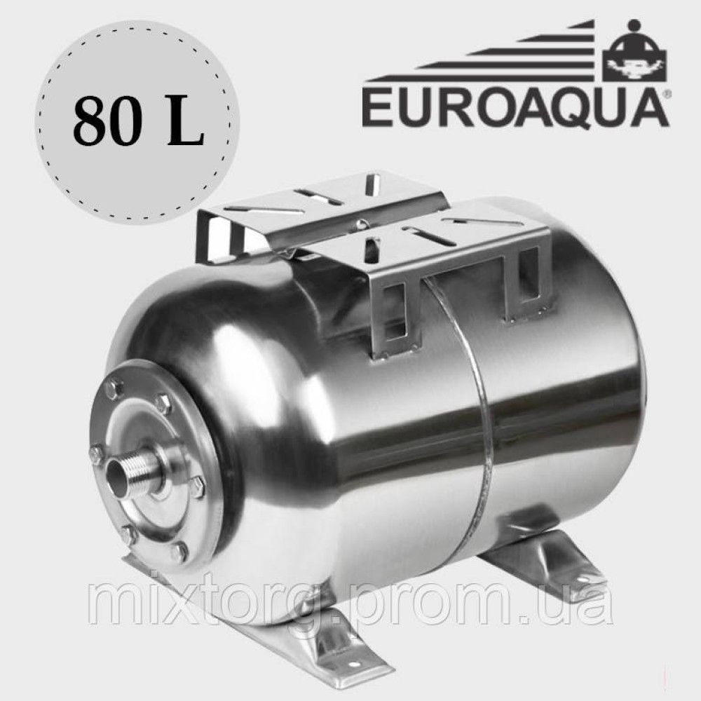 Гідроакумулятор Euroaqua Польща! ЕА 80 Н inox