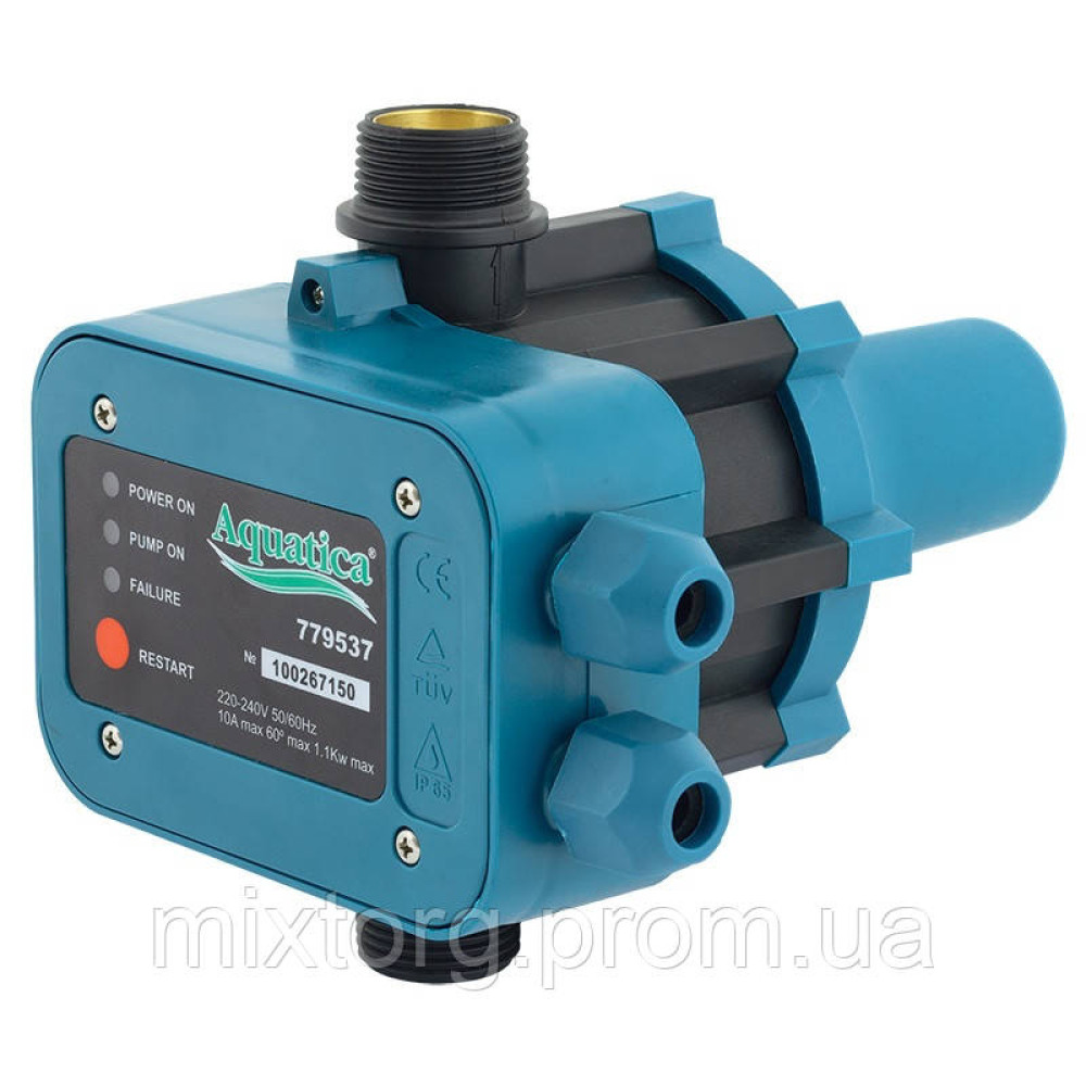 Контролер тиску електронний 1.1кВт Ø1" AQUATICA (779537)
