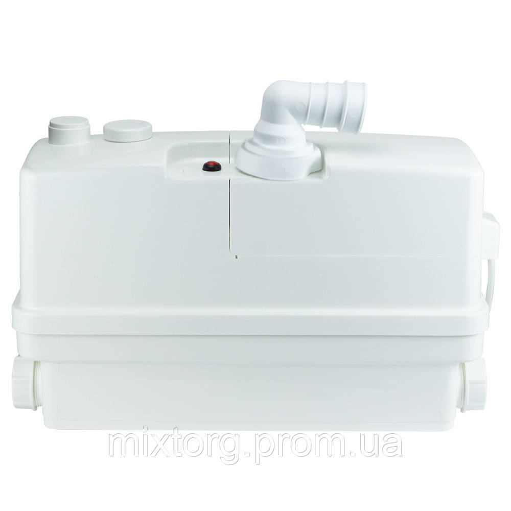 Станція каналізаційна 0.6кВт Hmax 8.5м Qmax 110л/хв 3 входу + фронтальний вхід 90мм LEO 3.0 WC601A (776914)