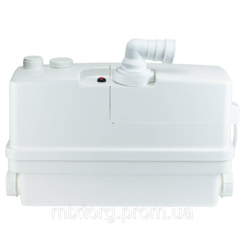 Станція каналізаційна 0.6кВт Hmax 8.5м Qmax 110л/хв 3 входу + фронтальний вхід 90мм LEO 3.0 WC601A (776914)