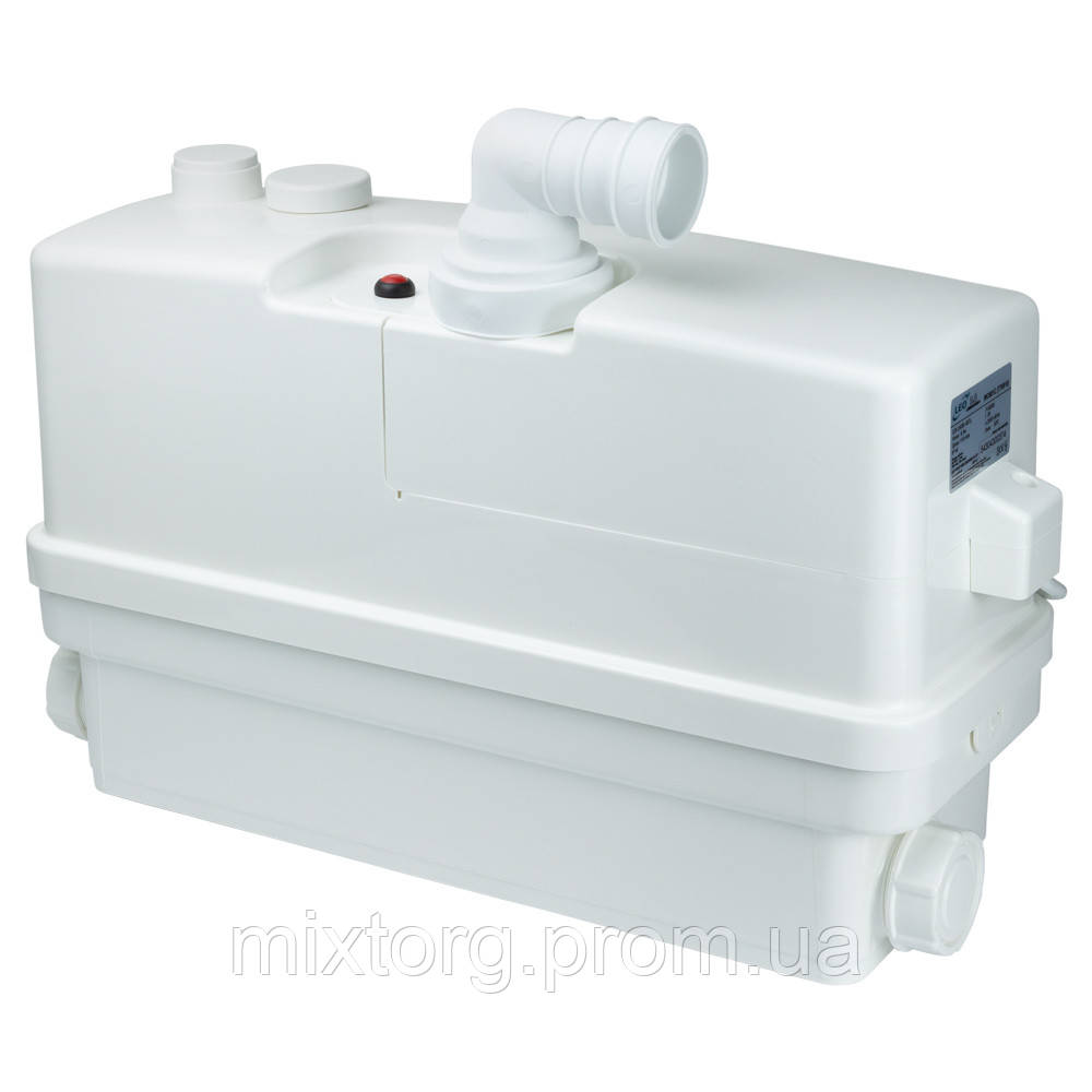 Станція каналізаційна 0.6кВт Hmax 8.5м Qmax 110л/хв 3 входу LEO 3.0 WC601С (776918)