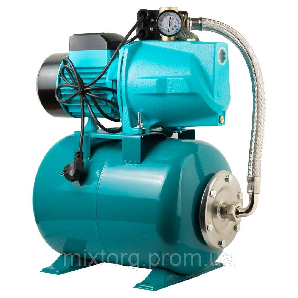 Станція 0.75кВт Hmax 42м Qmax 80л/хв (самовсмоктуючий насос) 24л Україна AQUATICA (775083/24)