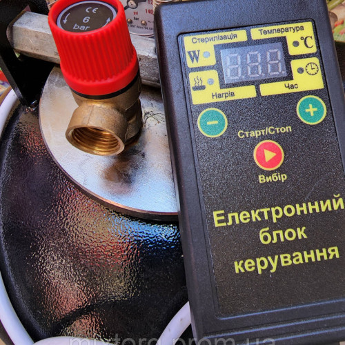 Автоклав Лан на12 л.б./24 підлога літрових банок (електричний із цифровим керуванням)