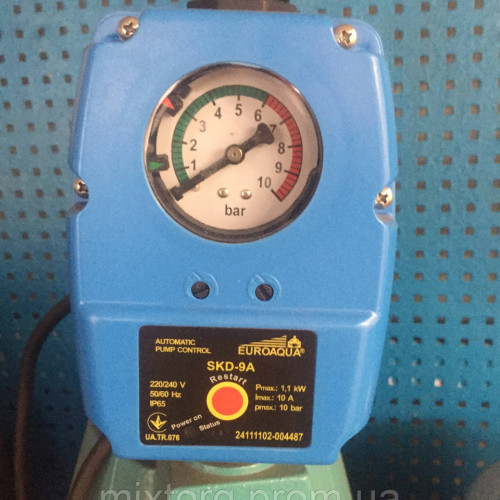Автоматика для насоса EUROAQUA SKD-9 Польща! Регульована 1.1 квт