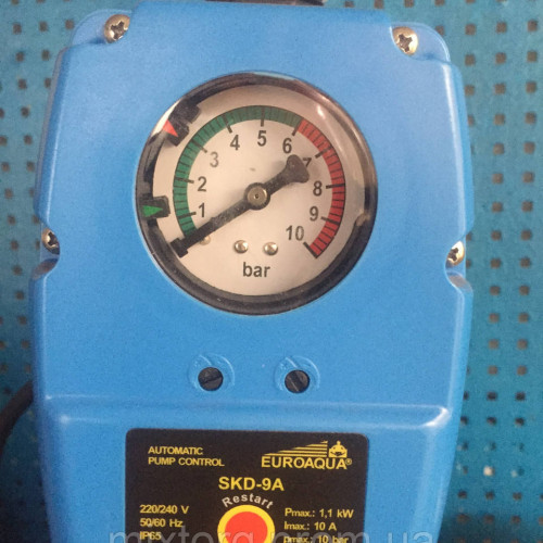 Автоматика для насоса EUROAQUA SKD-9 Польща! Регульована 1.1 квт