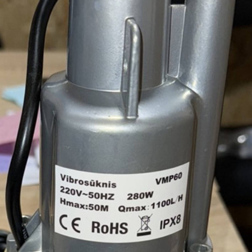 Вібраційний насос Ручеек Польща! Мідь! з верхнім забором води