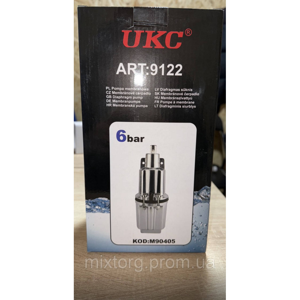 Вібраційний насос Ручеек Польща! Мідь! з верхнім забором води