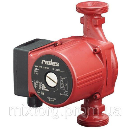Циркуляційний насос UPS25-6-180 "rudes" + комплект гайок