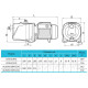 Поверхневий насос JSWm 15MX "rudes"
