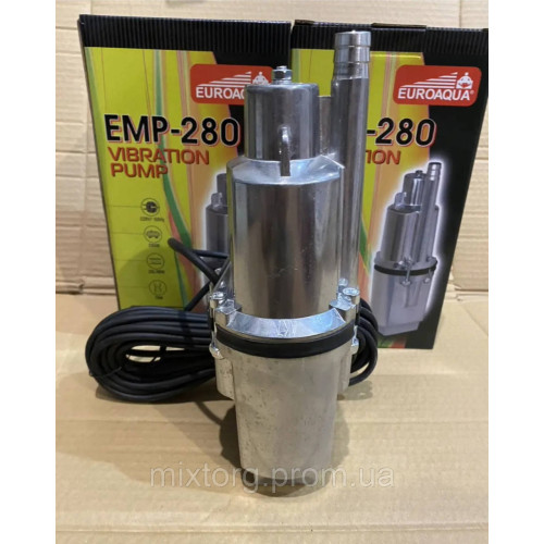 Насос вібраційний EUROAQUA EPM 280 кабель (10 м) Польща!