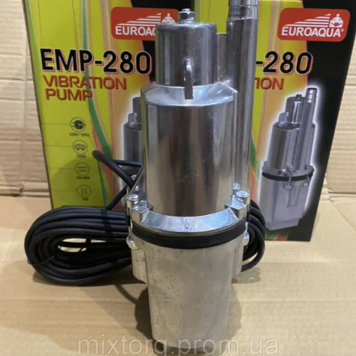 Насос вібраційний EUROAQUA EPM 280 кабель (10 м) Польща!