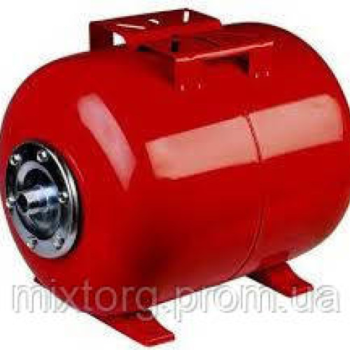 Гідроакумулятор об'єм 80 літрів горизонтальний