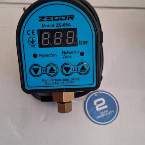 Електронна автоматика ZEGOR ZS-0.6A (10A) Чехія! Оригінал!