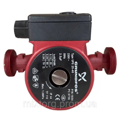 Насос циркуляційний Grundfos — UPS 25/40/180 Польща!
