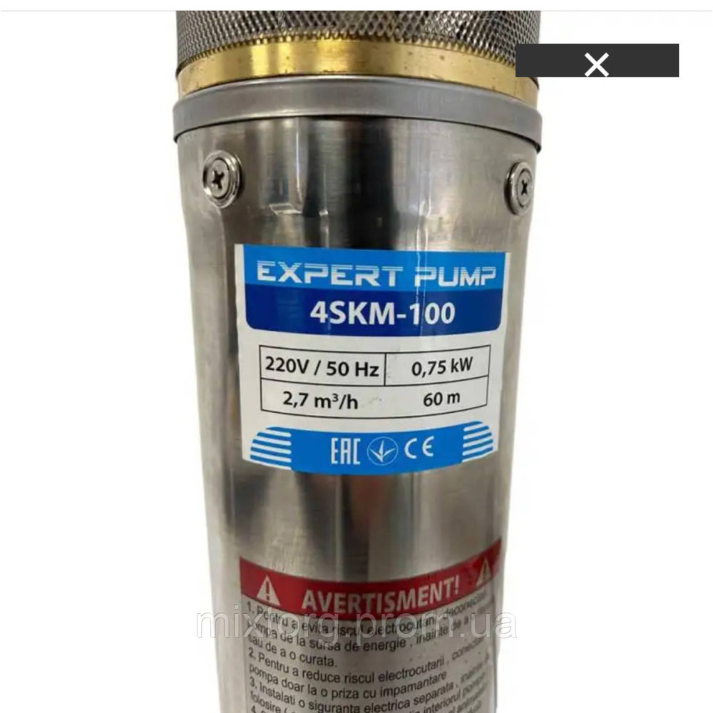 Глибокий заглибний насос Expert 4SKM-150 1,1 квт