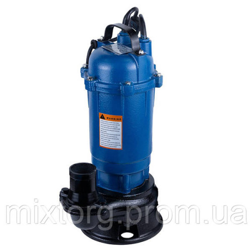 Насос каналізаційний 1.1кВт Hmax 12м Qmax 300л/хв з ножем без поплавка WQD10-8-0.55K WETRON (773371)