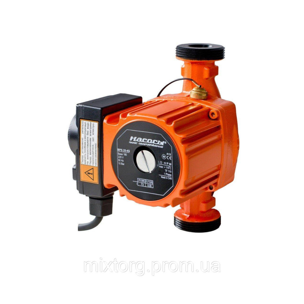 Циркуляційний насос BPS25-4G-180 "NPO" + комплект гайок