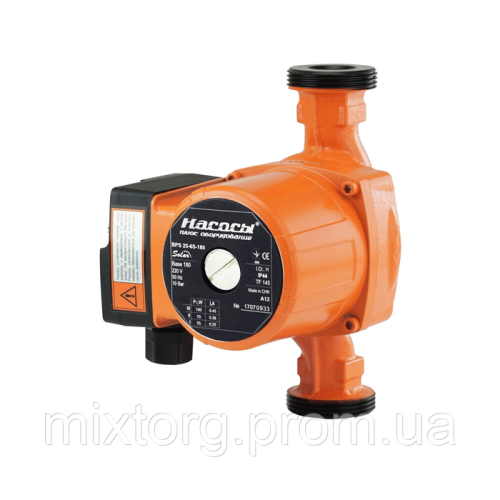Циркуляційний насос BPS25-8S-180 "NPO" + комплект гайок