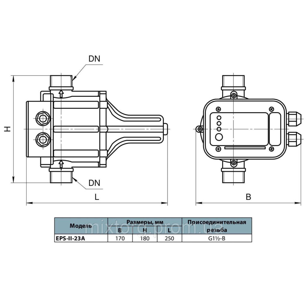 Контролер тиску EPS-II-23A "NPO"