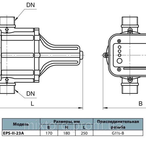 Контролер тиску EPS-II-23A "NPO"