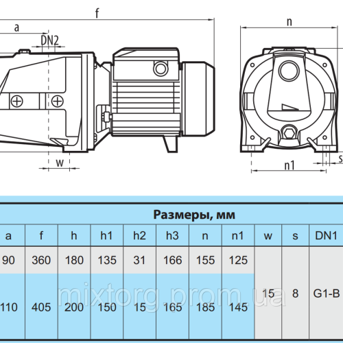 Поверхневий насос JSWm15M "NPO"