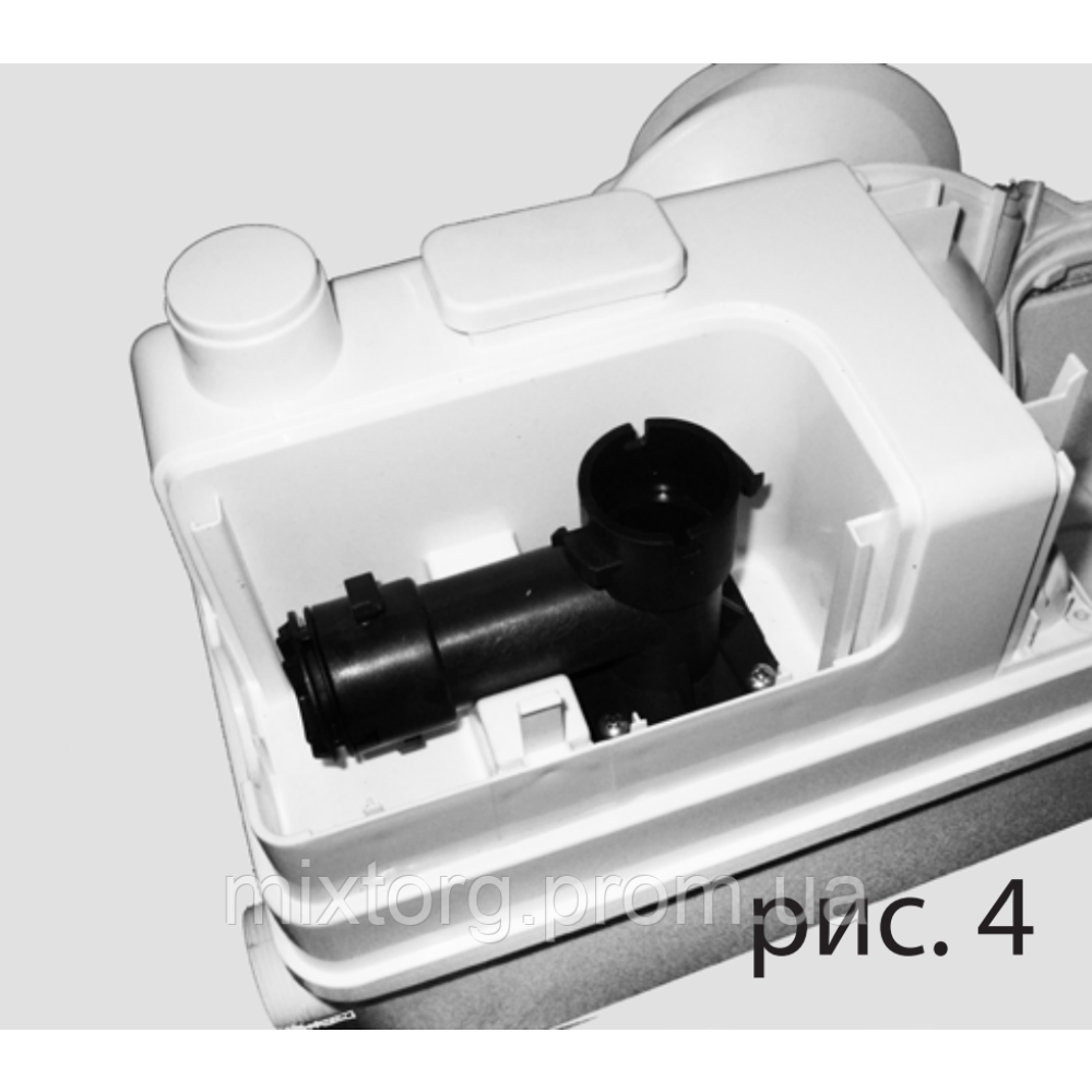 Каналізаційнна установка WCLift800/4F "Sprut"