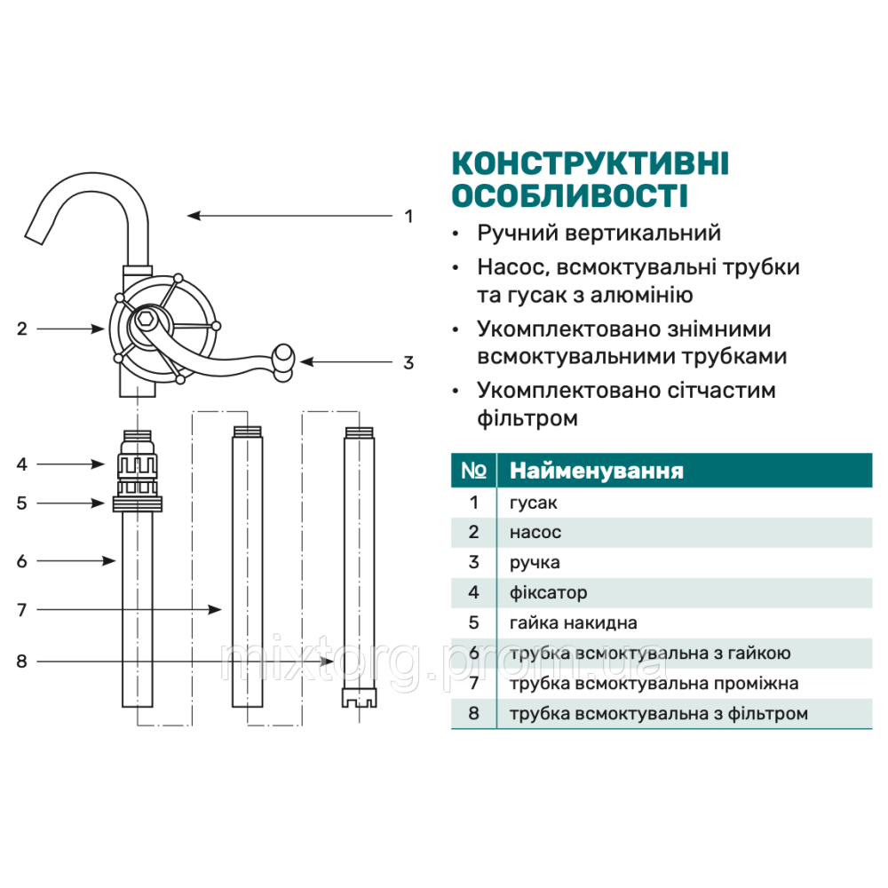 Насос бочковий BPM-26 "NPO"