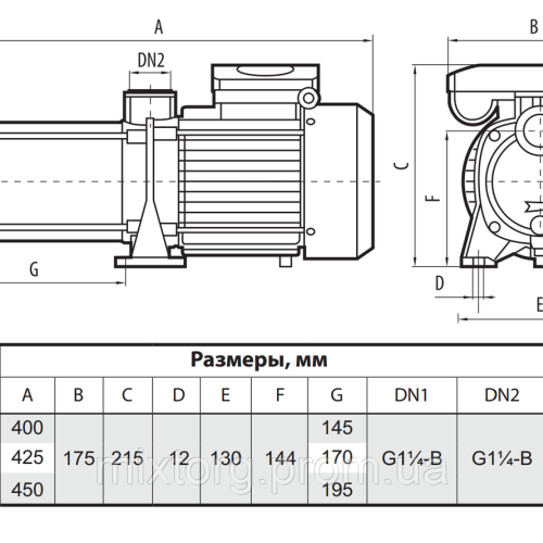 Поверхневий насос MRS-H5 "NPO"