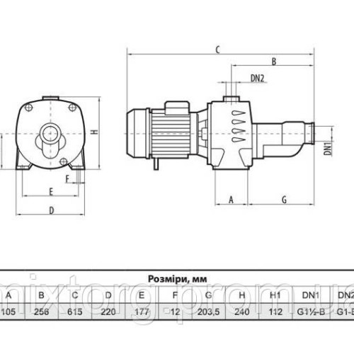 Поверхневий насос JA300 "NPO"